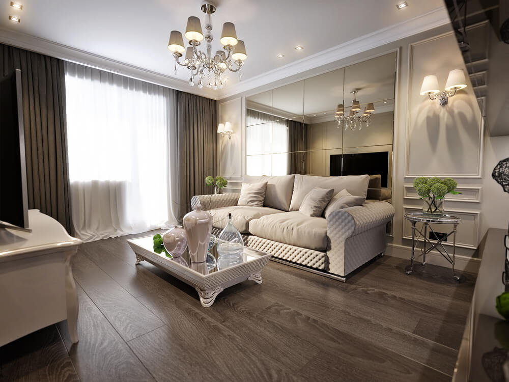 strefa wypoczynkowa w salonie 1