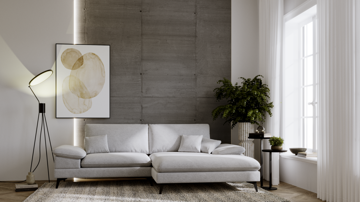 Sofa DUO – nowoczesny komfort w lekkiej formie 210 cm - obrazek 5