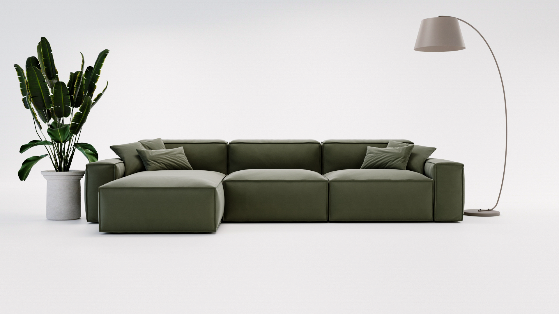 _Narożnik_NORDEN Narożnik rozkładany NORDEN 270 cm x 170 cm- Megi's Concept Premium - obrazek 1