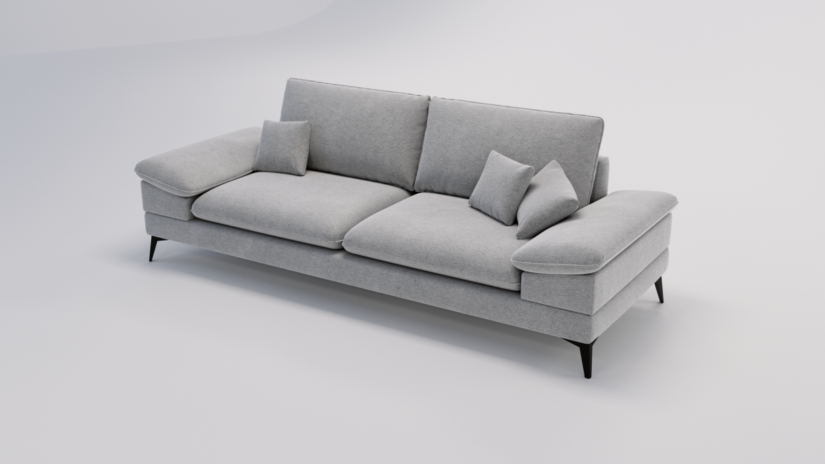 Sofa DUO – nowoczesny komfort w lekkiej formie 210 cm - obrazek 3