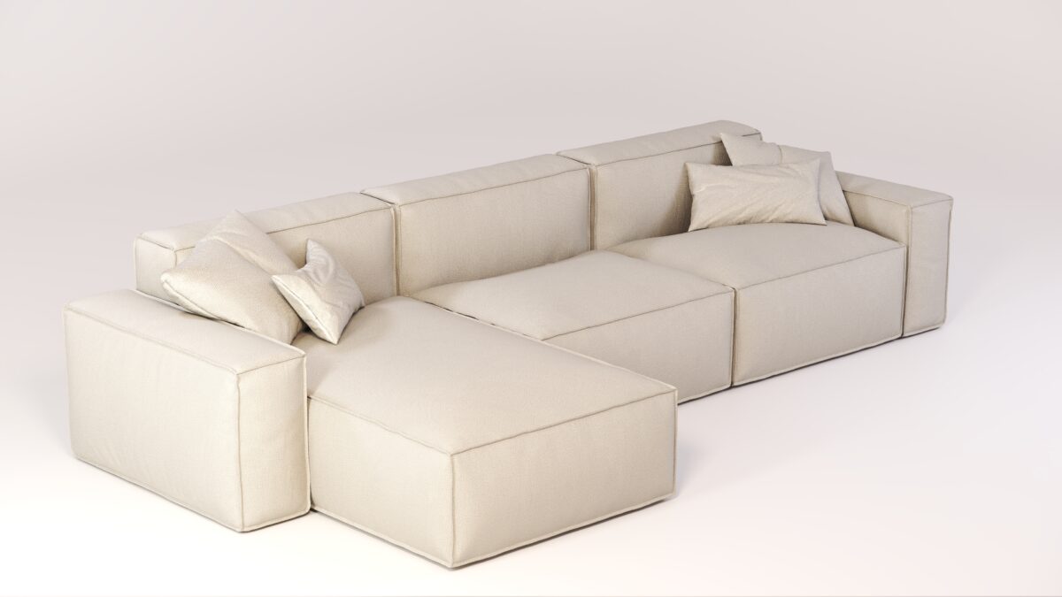 Narożnik nierozkładany NORDEN 270 cm x 170 cm - Megi's Concept Premium - dostępne inne wymiary - obrazek 4