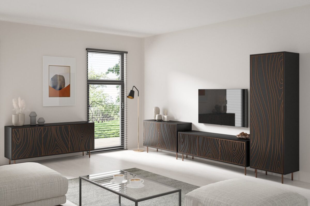 Komoda 3-dzielna TIVARO - obrazek 3