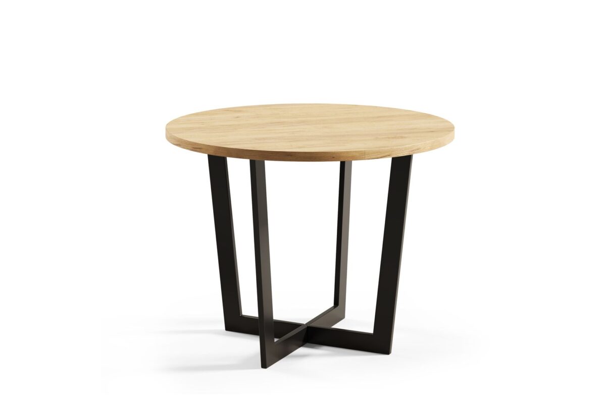 Stół IVAN ?90 - okrągły, rozkładany - dekory standard - obrazek 2