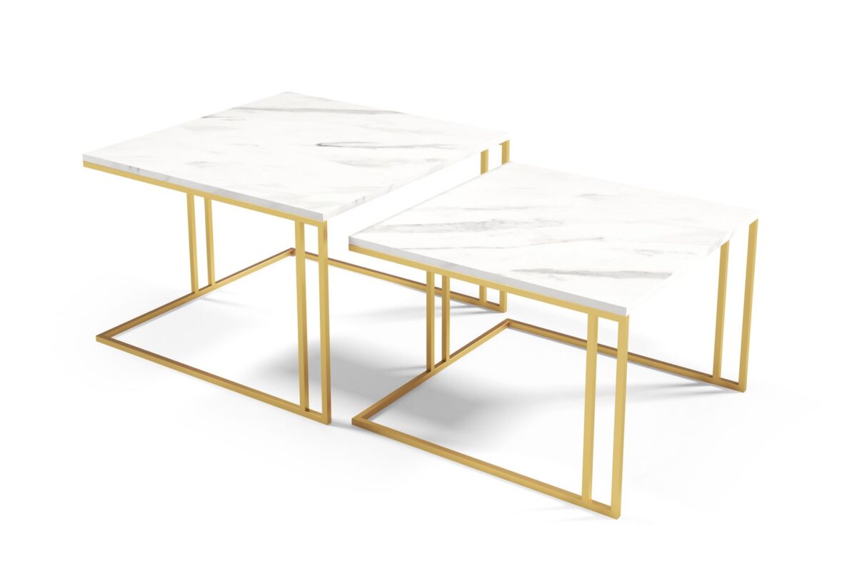 Stolik kawowy ASTRO złoty - obrazek 2