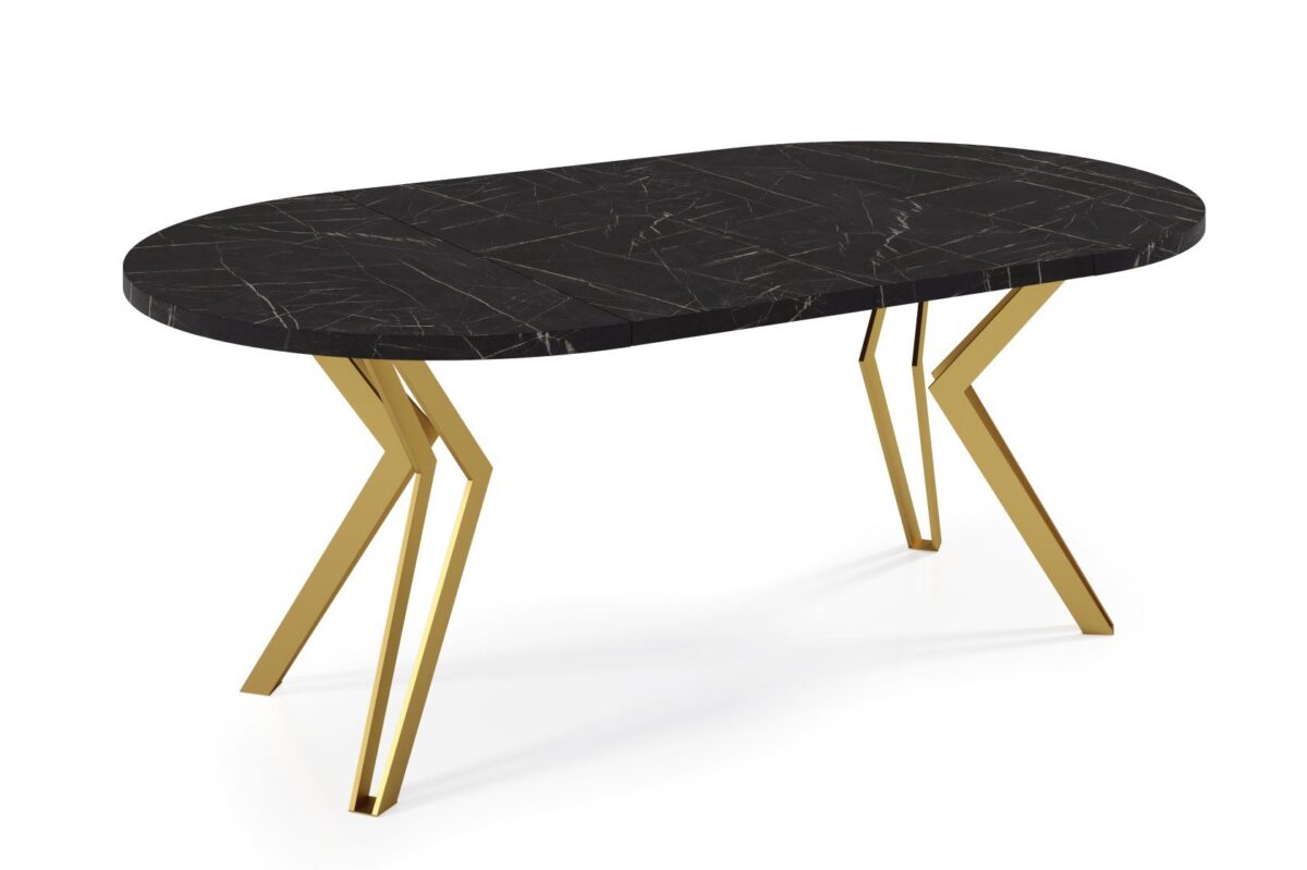 Stół RANDI 100 złoty - obrazek 2