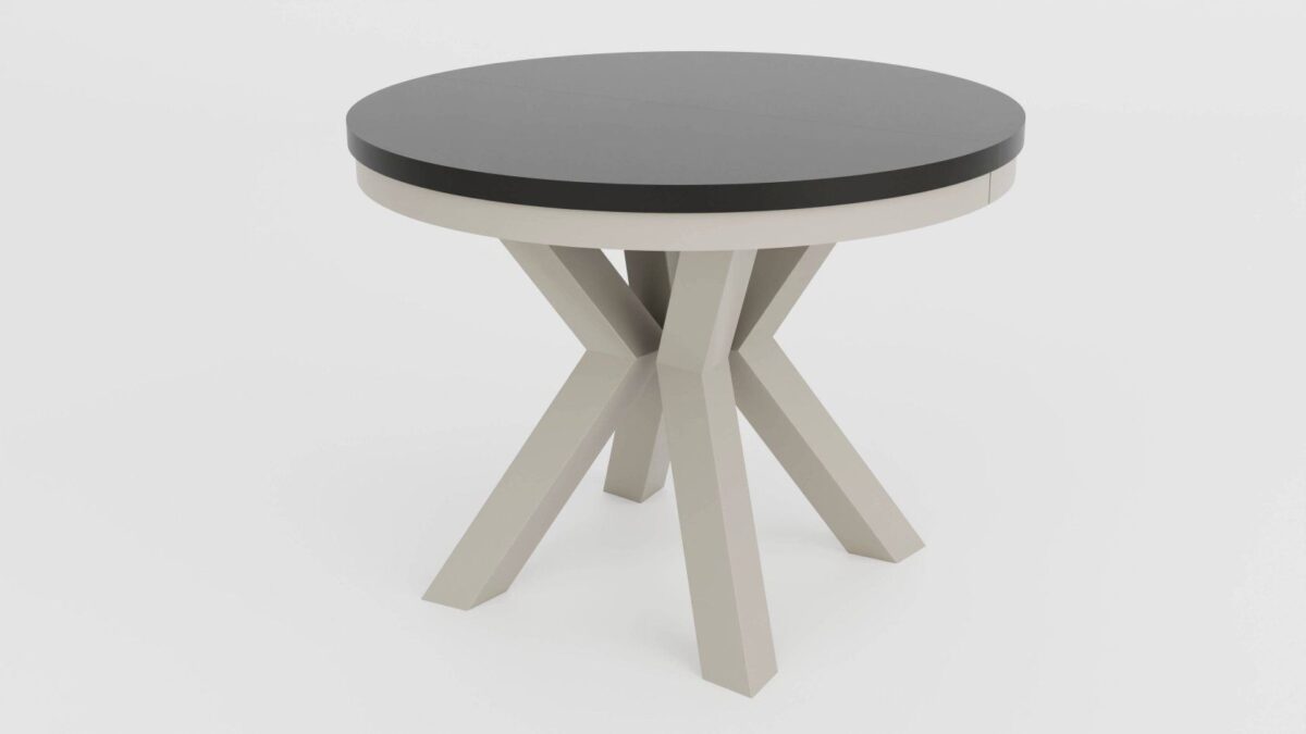 Stół NARVIC 100 - stelaż kaszmirowy - obrazek 2