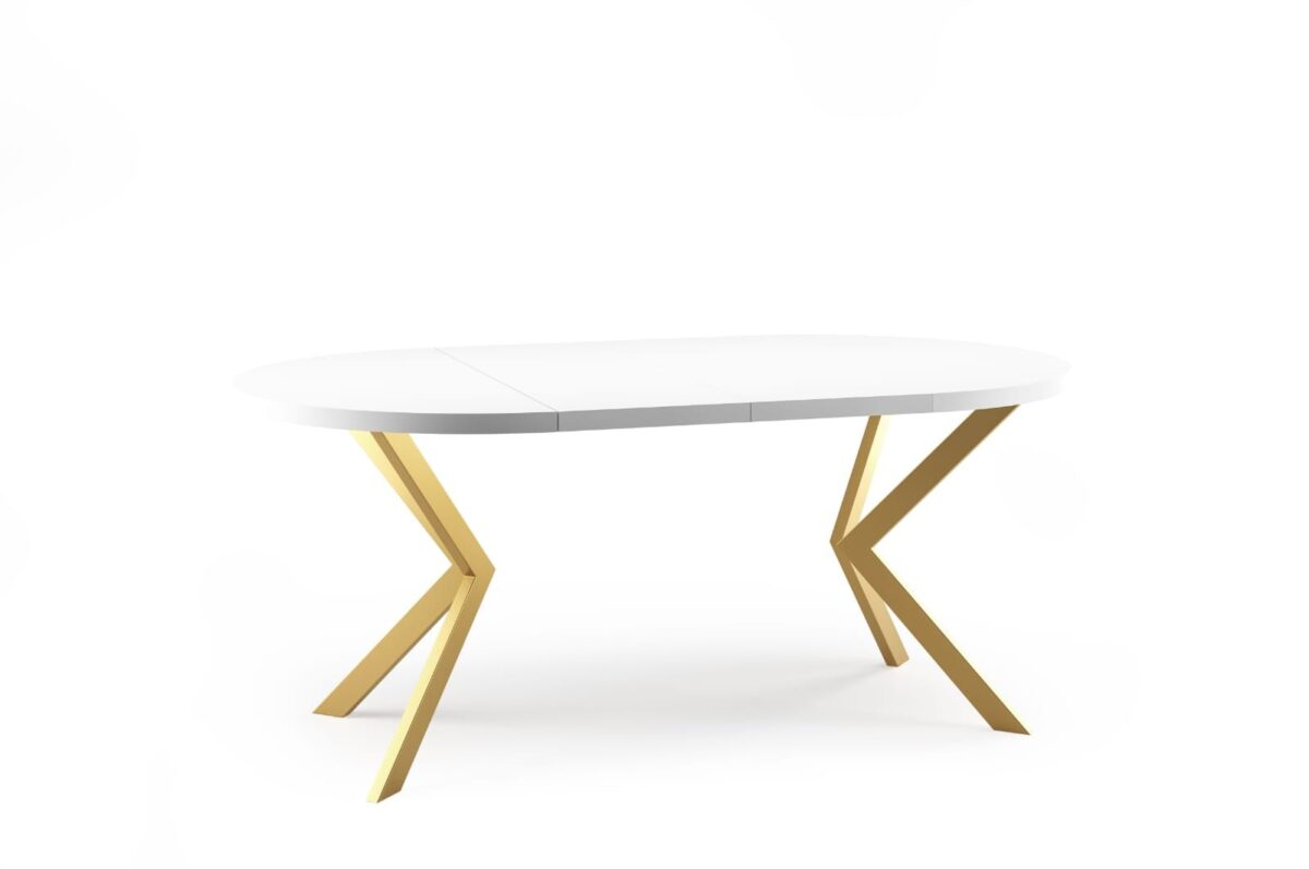 Stół EDDER 100 złoty - obrazek 3