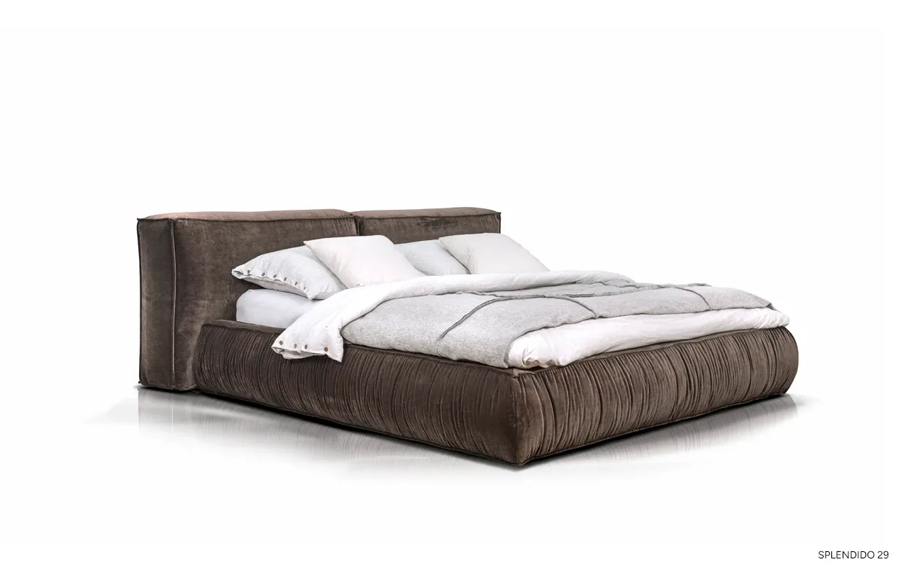 1280_810_crop (1) Łóżko Tapicerowane CUSHIONS – Nowoczesne Łóżko z Pojemnikiem na Pościel Rosanero - obrazek 1