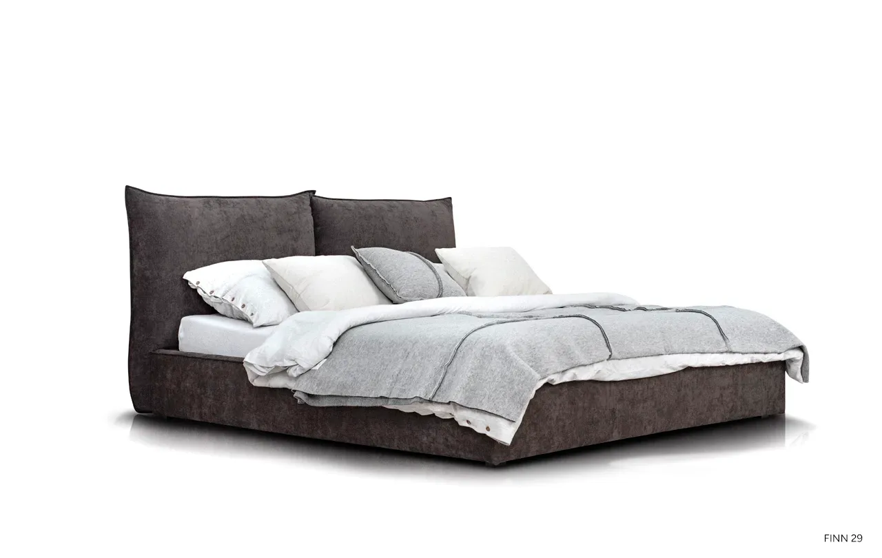 1280_810_crop Łóżko Tapicerowane MOLIA - Łóżko Z Miękkim Zagłówkiem I Pojemnikiem Na Pościel Rosanero - obrazek 1