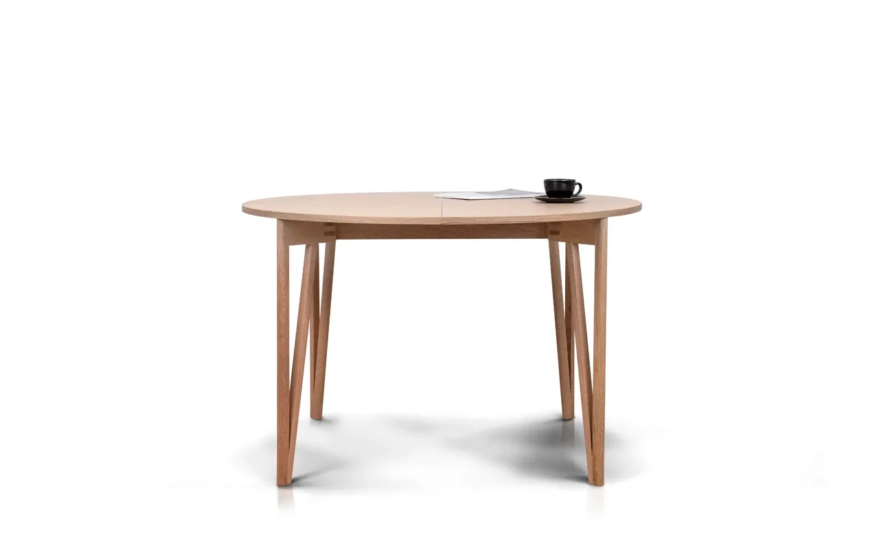 1280_810_crop (2) Drewniany Stół Dębowy BISTRO Okrągły Rozkładany Rosanero - obrazek 1