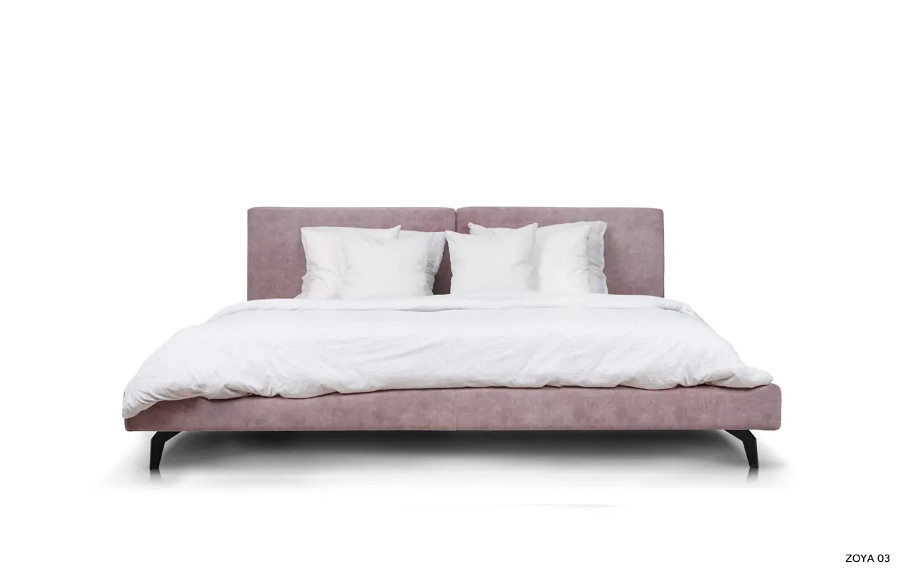 1280_810_crop (6) Łóżko Tapicerowane NICO- Eleganckie Łóżko Do Sypialni, Metalowe Nóżki Rosanero - obrazek 1