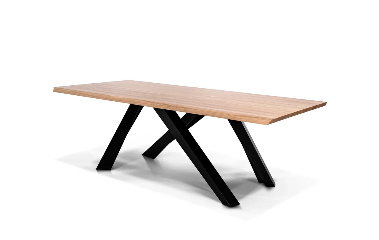 1280_810_crop (7) Stół Dębowy TAME – Designerski Stół Z Litego Drewna I Metalu Rosanero - obrazek 1