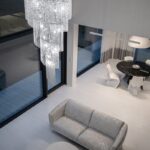 duza lampa krysztalowa projekt indywidualny