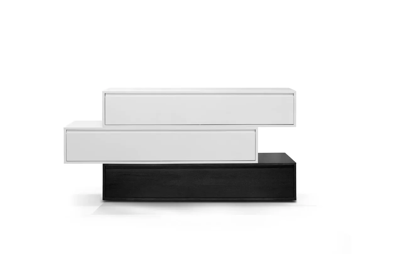 1280_810_crop (1) Biało Czarna Komoda DINA z Szufladami 180 cm Rosanero Dostępna Od Ręki - obrazek 1