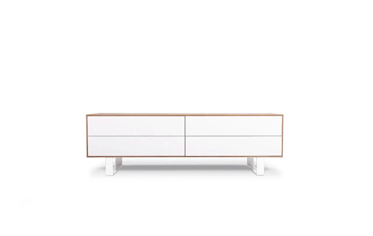 1280_810_crop (2) Komoda STILO 160 cm z Półkami Szufladami Rosanero - obrazek 1