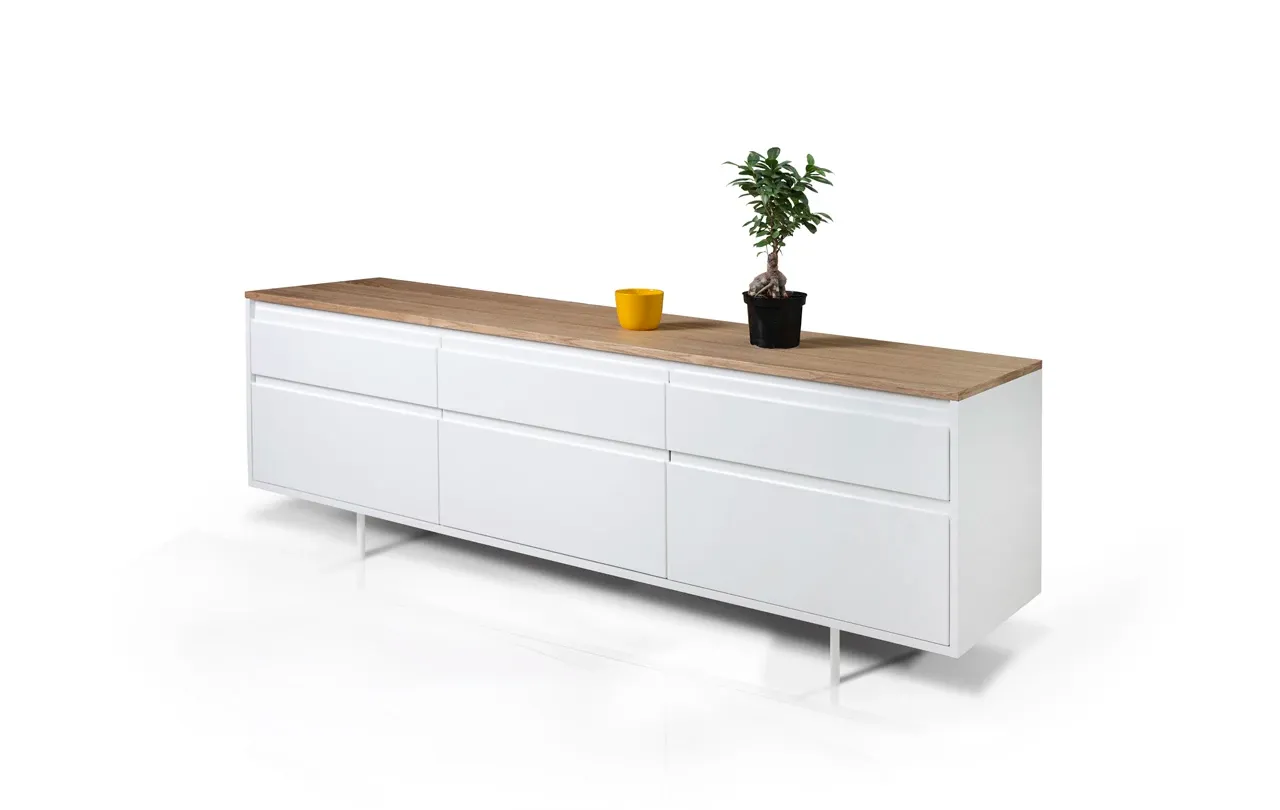 1280_810_crop (6) Komoda LILY z Szufladami 210 cm Rosanero - obrazek 1