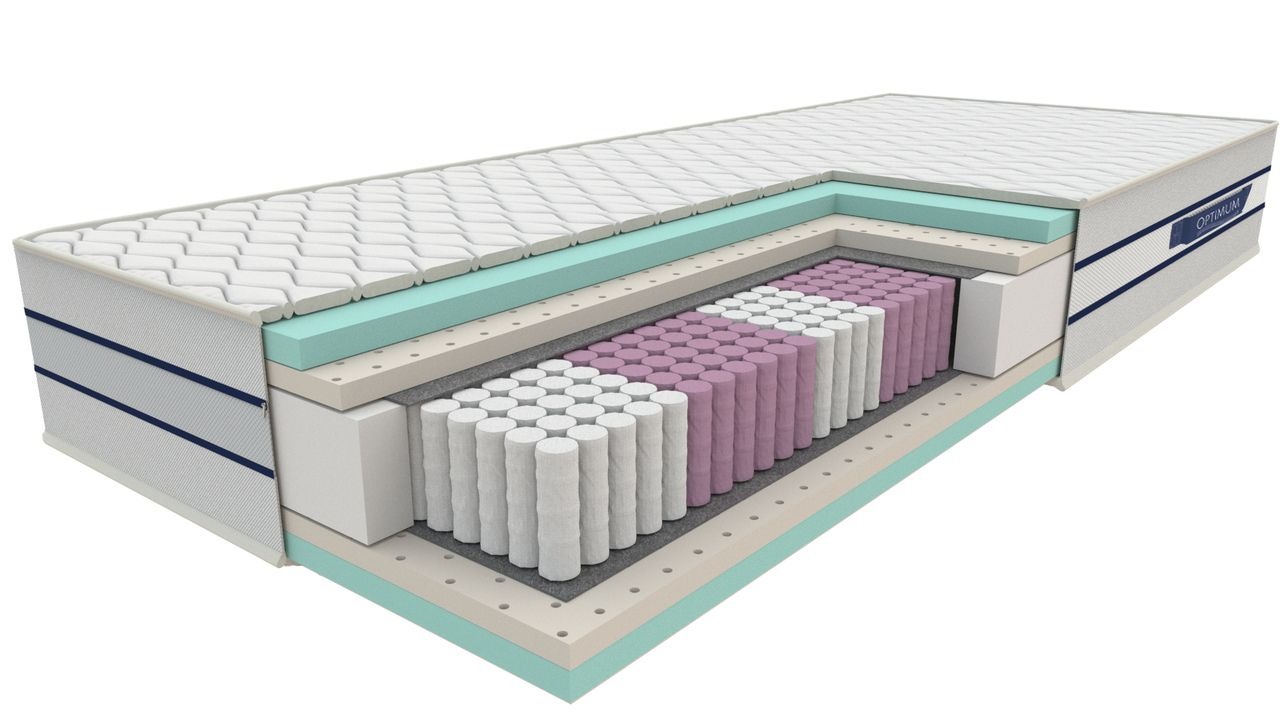 Diament-Ice_Easy-Resize.com_ Materac 140×200 cm – Kieszeniowy DIAMENT ICE Hybrydowy Piankowo Sprężynowy Dostępne inne rozmiary - obrazek 1