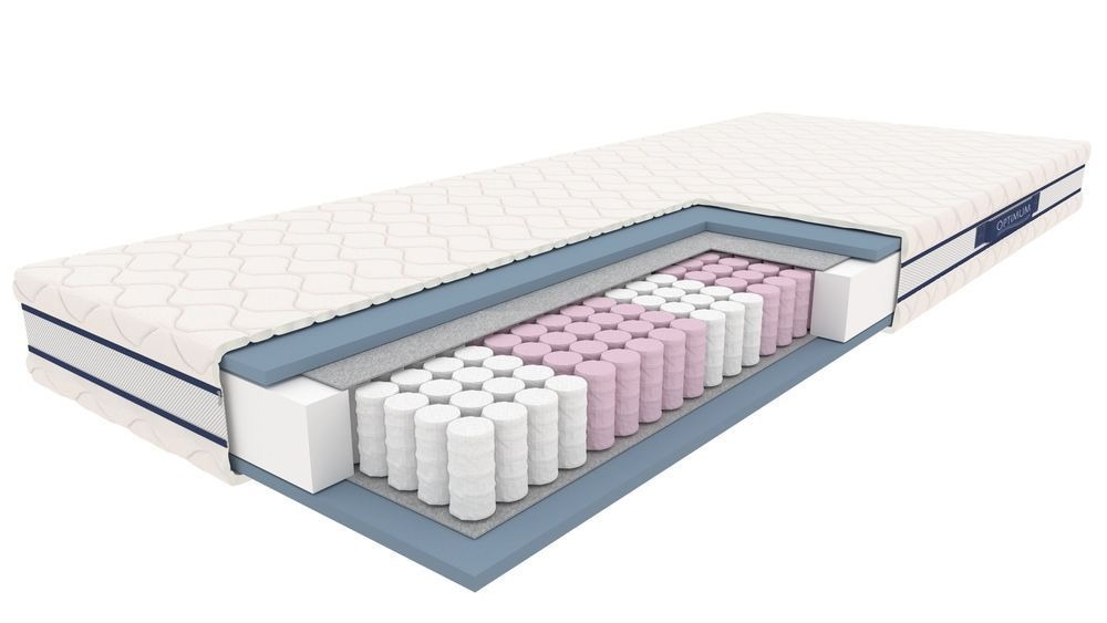 syriusz-new Materac Rehabilitacyjny 80x200 cm - SYRIUSZ NEW Opti-Med Hybrydowy Piankowo Sprężynowy Dostępne inne rozmiary - obrazek 1